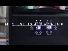 হোম ইউজ মিনি আইস স্লাশ মেশিন 2x3 লিটার ছোট ক্ষমতা