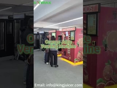 কনম্যাক্স সতেজ চাপানো কমলা রস ভেন্ডিং মেশিন