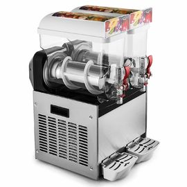Frozen Double Bowl Slush Machine 15 Liter With Handle Top - Grade