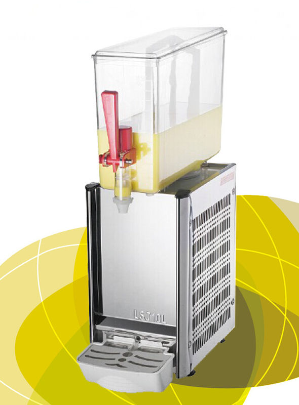10 Liter One Bowl Cooling Orange Juice Dispenser With Paddle Stirring System